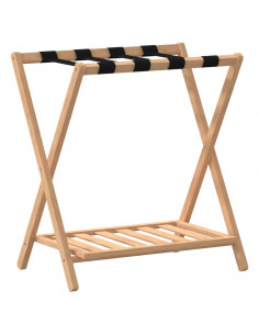 Portabagagli 68x38x58 cm in Bambù 2