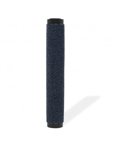 Tappeto Antipolvere Trapuntato Rettangolare 60x90cm Blu