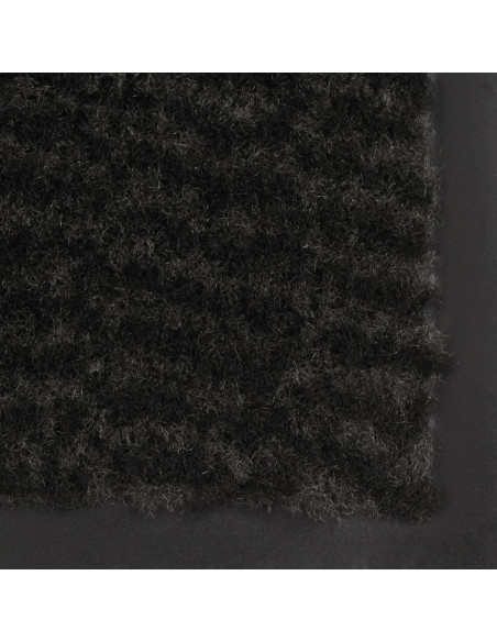Tappeto Antipolvere Trapuntato Rettangolare 80x120cm Nero
