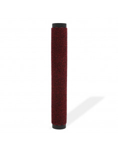 Tappeto Antipolvere Trapuntato Rettangolare 80x120cm Rosso 2