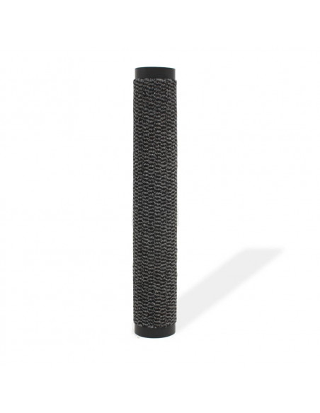 Tappeto Antipolvere Trapuntato Rettangolare 90x150cm Antracite