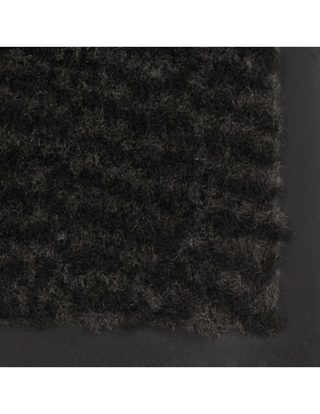 Tappeto Antipolvere Trapuntato Rettangolare 90x150cm Nero