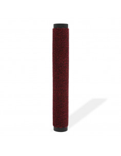 Tappeto Antipolvere Trapuntato Rettangolare 90x150cm Rosso 2