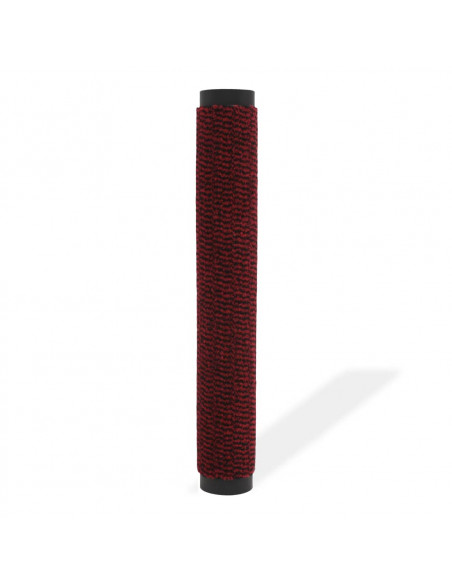 Tappeto Antipolvere Trapuntato Rettangolare 90x150cm Rosso