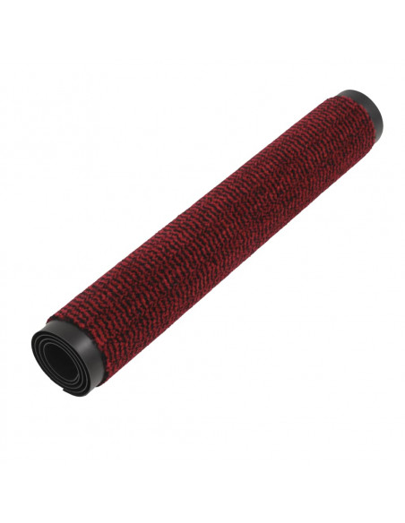 Tappeto Antipolvere Trapuntato Rettangolare 90x150cm Rosso
