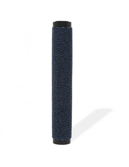 Tappeto Antipolvere Trapuntato Rettangolare 90x150cm Blu