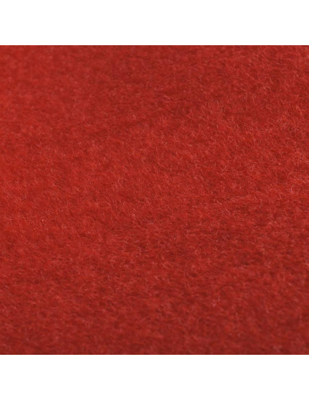 Tappeto Rosso 1 x 20 m Extra Spesso 400 g/m2