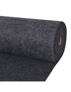Tappeto a Coste per Eventi 1,2x10 m Antracite