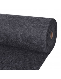 Tappeto a Coste per Eventi 1,2x20 m Antracite