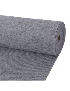 Tappeto a Coste per Eventi 1,2x10 m Grigio