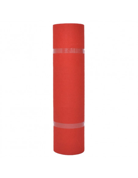 Tappeto Piatto da Esposizione 1,2x12 m Rosso