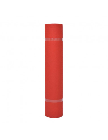 Tappeto Piatto da Esposizione 1x24 m Rosso