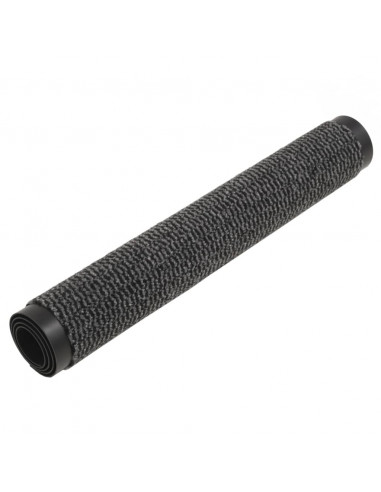 Tappeti Antipolvere 2 pz Trapuntati 40x60 cm Antracite