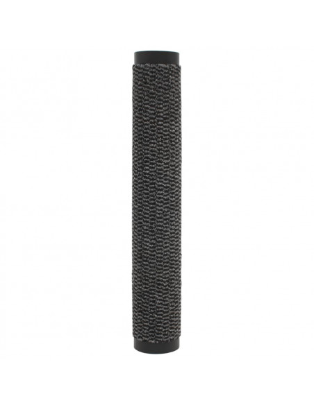 Tappeti Antipolvere 2 pz Trapuntati 40x60 cm Antracite