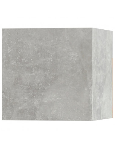 Set di Mobili Porta TV 5 pz Grigio Cemento in Legno Multistrato