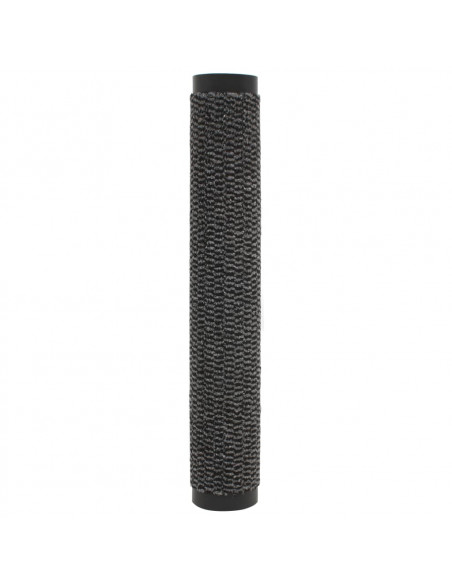 Tappeti Antipolvere 2 pz Trapuntati 90x150 cm Antracite
