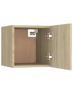 Set di Mobili Porta TV 5 pz Rovere Sonoma in Legno Multistrato 2