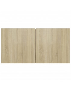 Set di Mobili Porta TV 5 pz Rovere Sonoma in Legno Multistrato 2