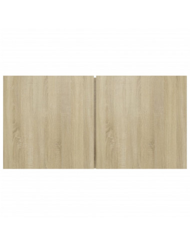 Set di Mobili Porta TV 5 pz Rovere Sonoma in Legno Multistrato