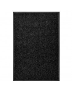 Zerbino Lavabile Nero 60x90 cm 2