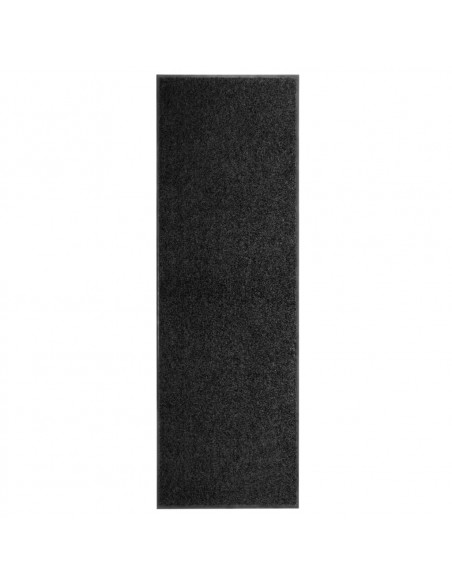 Zerbino Lavabile Nero 60x180 cm