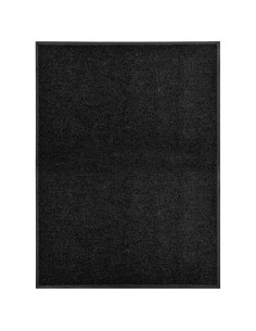 Zerbino Lavabile Nero 90x120 cm 2