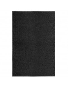 Zerbino Lavabile Nero 120x180 cm 2