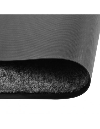 Zerbino Lavabile Antracite 60x90 cm