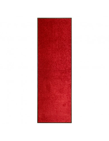Zerbino Lavabile Rosso 60x180 cm