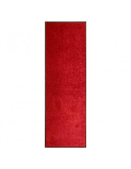 Zerbino Lavabile Rosso 60x180 cm