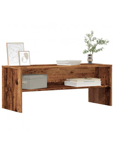 Mobile Porta TV Legno Vecchio 100x40x40 cm in Truciolato