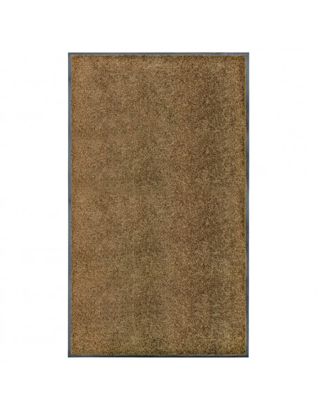 Zerbino Lavabile Marrone 90x150 cm