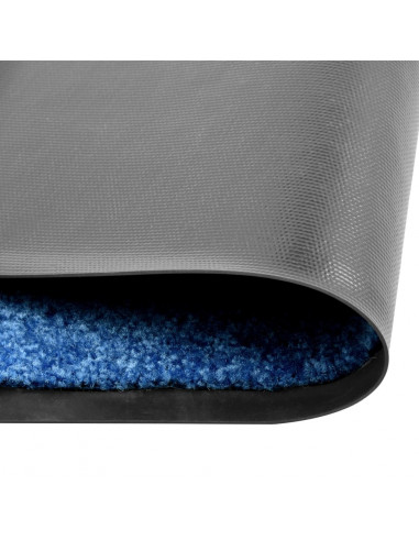 Zerbino Lavabile Blu 60x90 cm