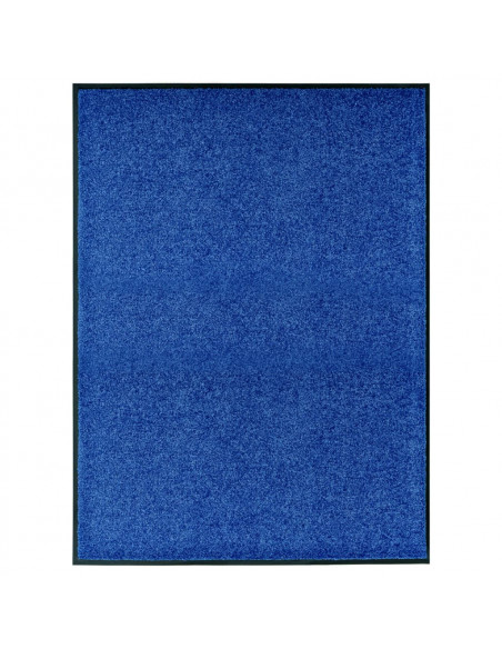 Zerbino Lavabile Blu 90x120 cm