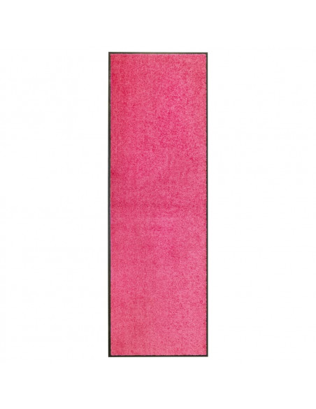 Zerbino Lavabile Rosa 60x180 cm