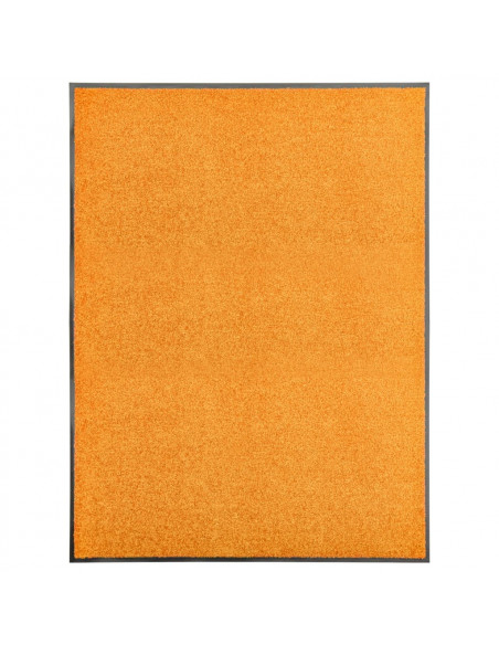 Zerbino Lavabile Arancione 90x120 cm