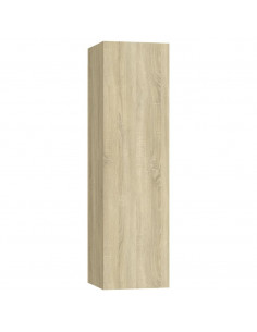 Set di Mobili Porta TV 7 pz Rovere Sonoma in Legno Multistrato