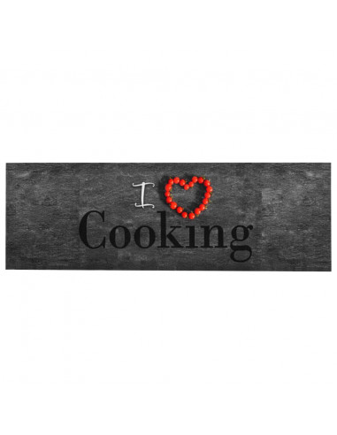 Tappetino da Cucina Lavabile Cooking 60x180 cm