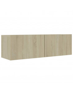Set di Mobili TV 5 pz Rovere Sonoma in Legno Multistrato 2
