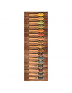 Tappetino da Cucina Lavabile Cucchiai 45x150 cm