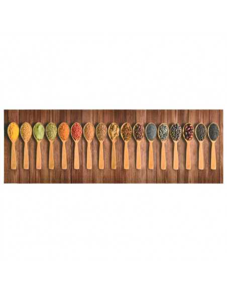 Tappetino da Cucina Lavabile Cucchiai 45x150 cm