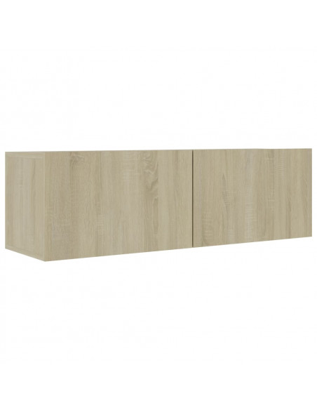 Set di Mobili TV 8 pz Rovere Sonoma in Legno Multistrato