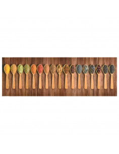 Tappetino da Cucina Lavabile Cucchiai 60x180 cm 2
