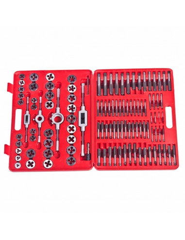 Set di Utensili Dadi e Filiere Maschi 111 pz