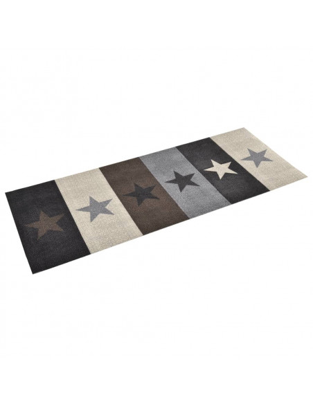 Tappetino da Cucina Lavabile con Stelle 60x180 cm