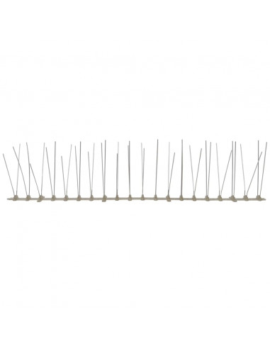 Set Dissuasori per Uccelli e Piccioni 6 pz 4 File 3 m