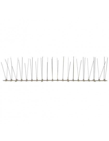 Set Dissuasori per Uccelli e Piccioni 6 pz 4 File 3 m
