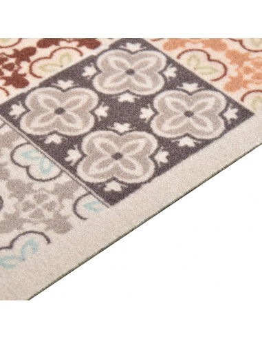 Tappetino da Cucina Lavabile Mosaico a Colori 60x180 cm