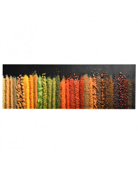 Tappetino da Cucina Lavabile Spezie 60x300 cm