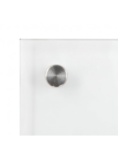 Paraschizzi per Cucina 2 pz Trasparente 70x40cm Vetro Temperato